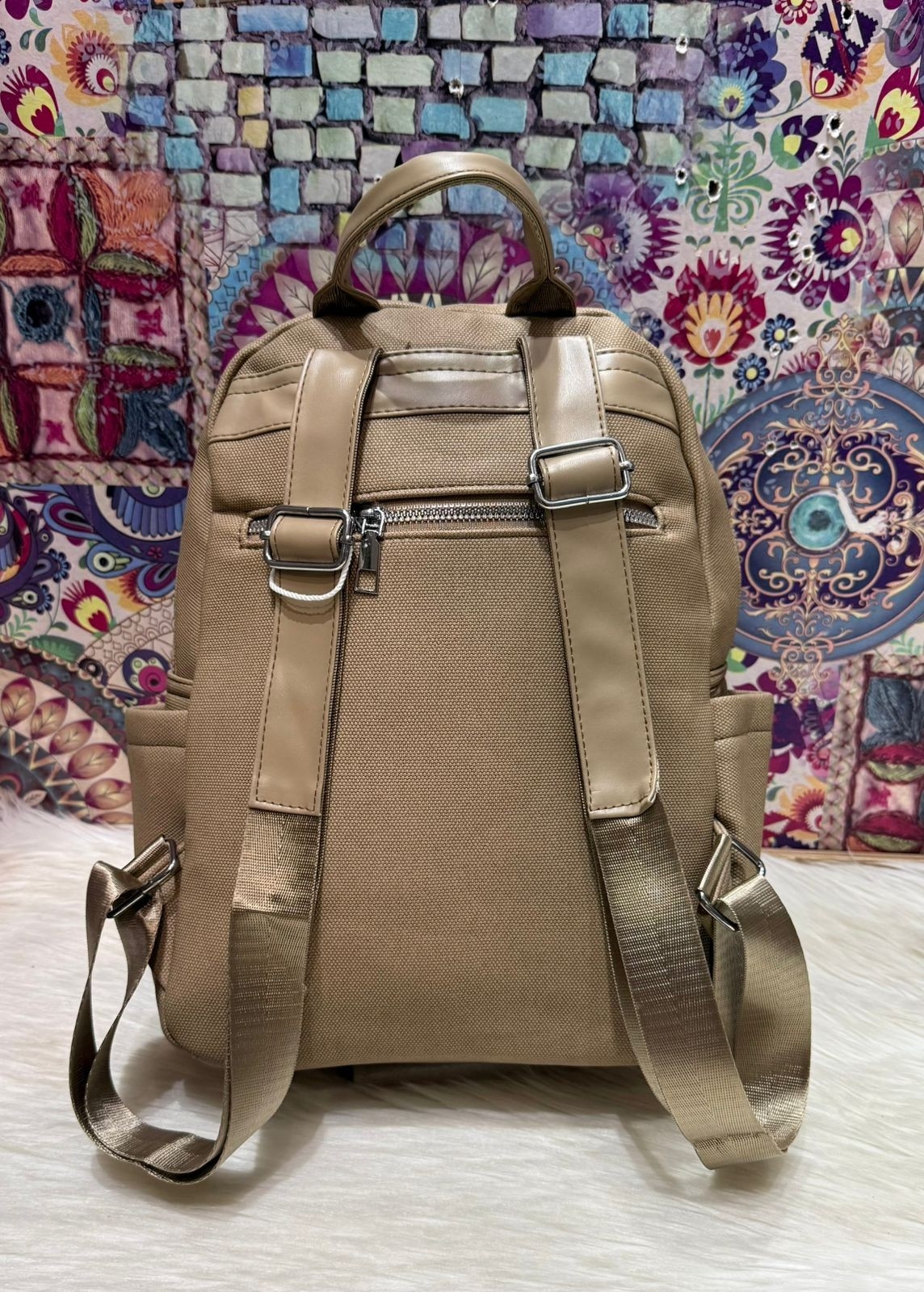 Mochila de Cuero Pu - Imagen 6