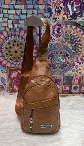 Nuevo Morral Cruzado  de Cuero