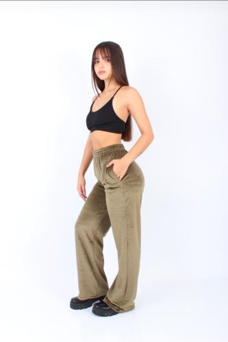 Palazzo Plush Wafle "sara"