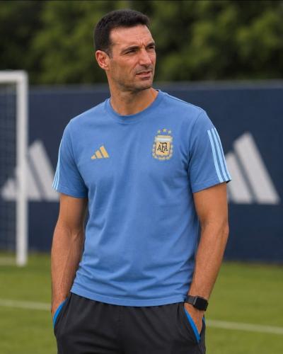 Camiseta Argentina Estampada Algodón Peinado( N )
