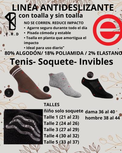 Medias Antideslizante Elemento Soquete Invisibles Tenis Dama Yhombre