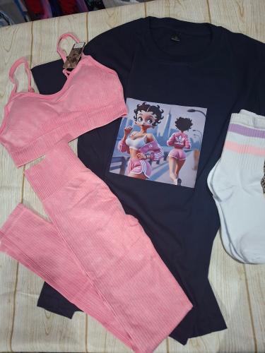 Top Deportivo+ Calza + Remera + Medias - Miniatura 2