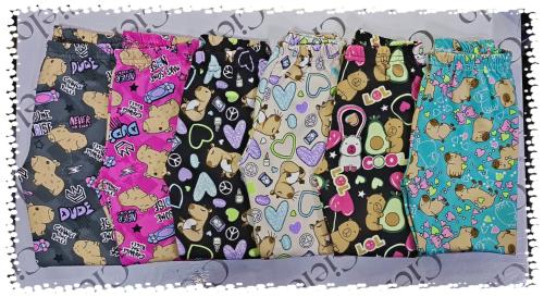 Calzas Retro Frizadas Estampados