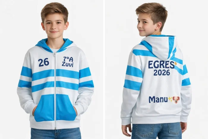 Buzo Egresados Modelos Exclusivos Diseños Argentina 2026