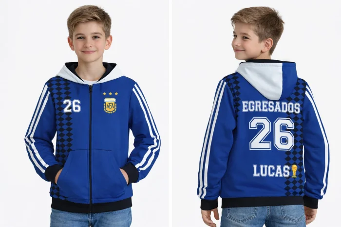 Campera Egresados Modelo Argentina 86