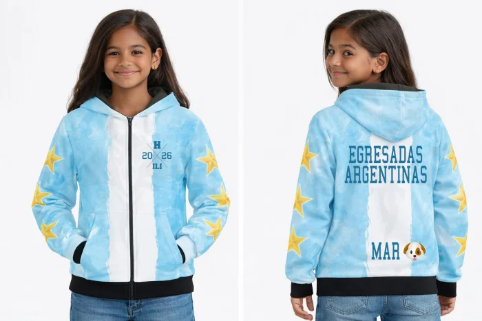 Campera Egresados Primaria Argentina