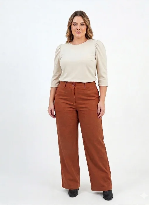 Pantalón Wide Leg de Bengalina