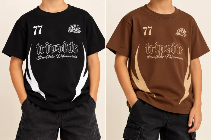 Remera Algodón Peinado Tripside
