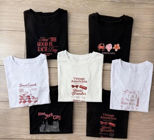 Remeras Algodon Peinado