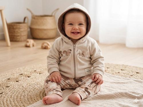 Conjunto Campera con Capucha y Pantalón Plush