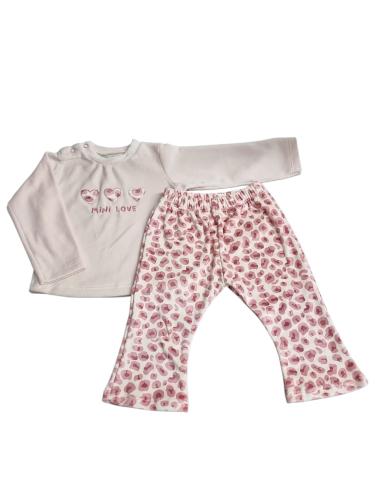 Conjunto Pantalon y Buzo de Plush Bordado Mini Love - Miniatura 2