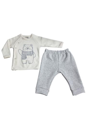 Conjunto Remera Manga Larga y Pantalon Frisado - Miniatura 2