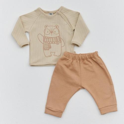 Conjunto Remera Manga Larga y Pantalon Frisado - Miniatura 3