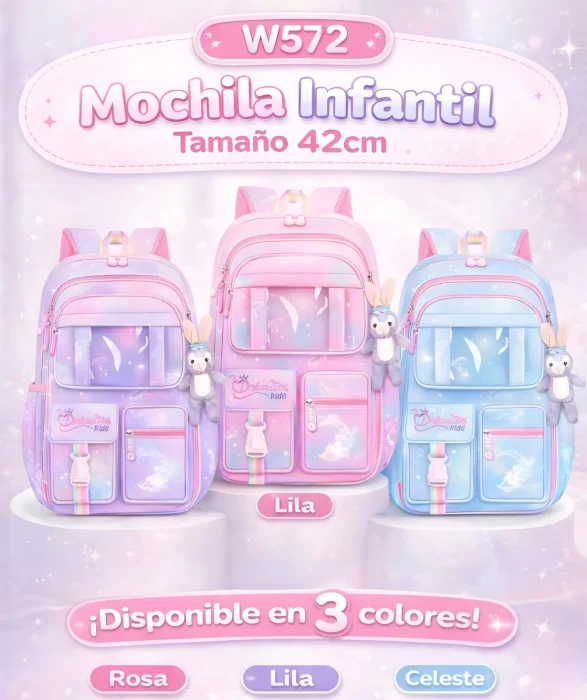 Mochila Escolar C /organizador