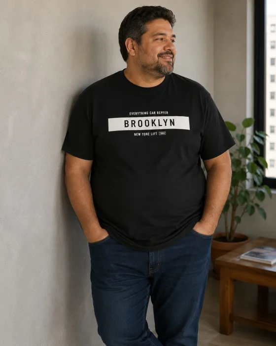 Remeras Estampadas Algodón Peinado Talles Especiales ( N )