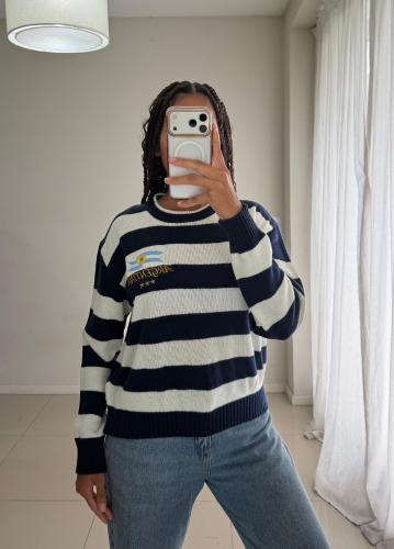 Sweater de Hilo Argentina Bordado - Miniatura 2