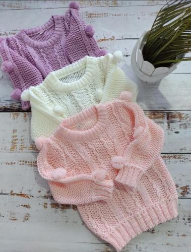 Sweaters Pompom de Beba