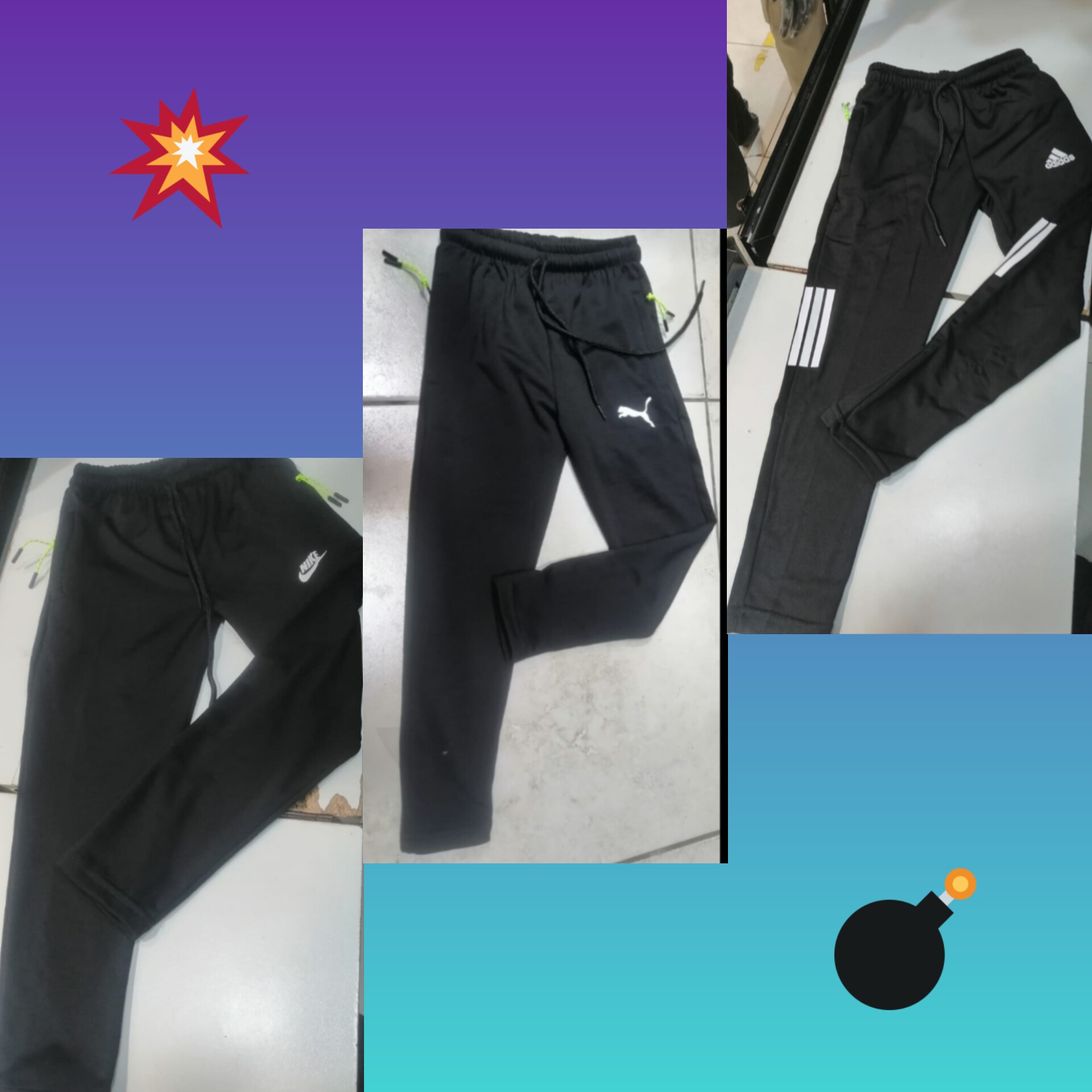 Pantalones de Laycra Frizados Térmicos - Imagen 1