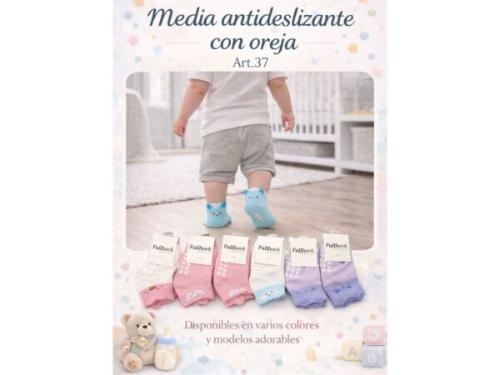 Media Antideslizante con Oreja Andy Pack X 12 Art.37/675