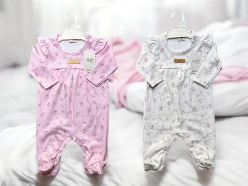 Entero Interlock Estampado Nena Yaby T.(0-3/3-6/6-9 Meses) Art.26115
