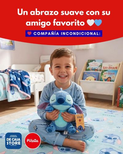 Manta Infantil Stitch 152x120 + Peluche 45x35 Disney Oficial - Miniatura 2