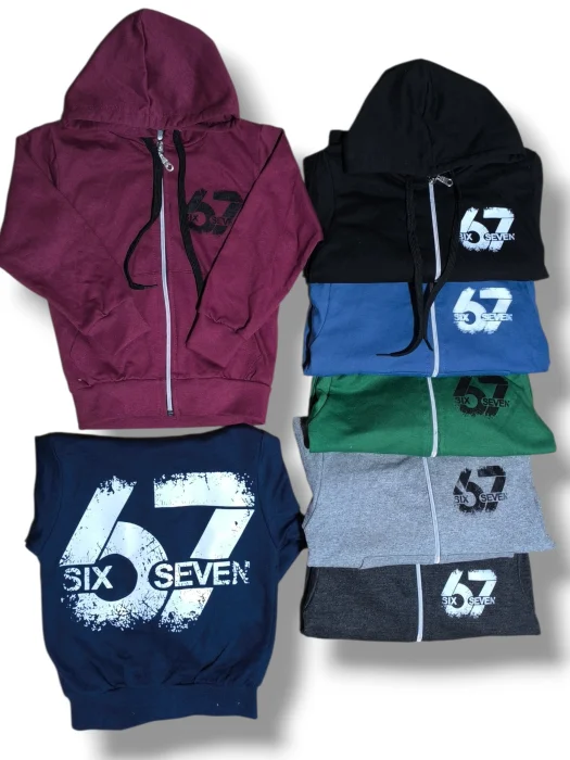 Campera Six  Seven Rústico Peinado