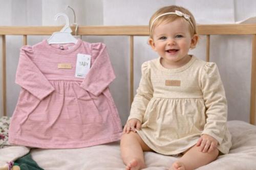 Body Vestido Plumeti Yaby T.(0-3/3-6/6-9/9-12 Meses) Art.26113
