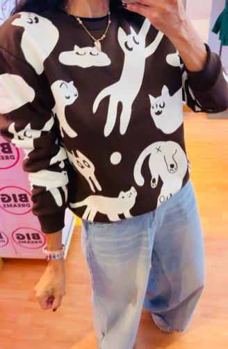 Big! Nueva Temporada 2026 Friza Buzos+diseño. Talle S M L Xl - Miniatura 6
