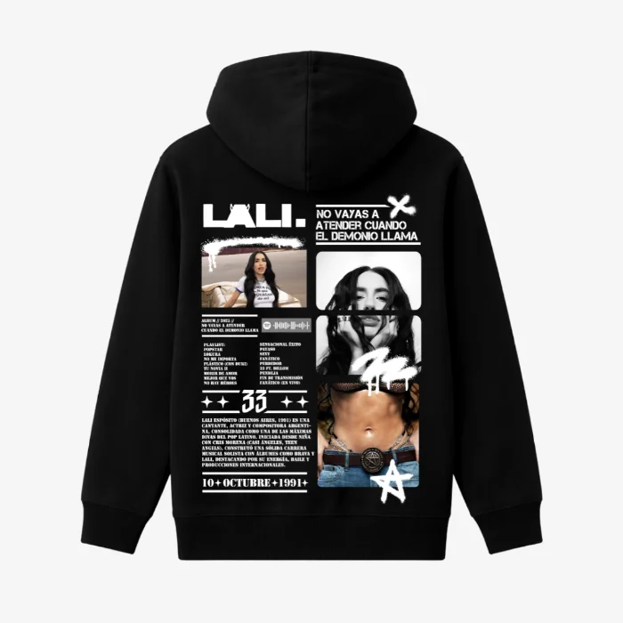 Buzo Oversize "lali " Rustico Peinado Adultos