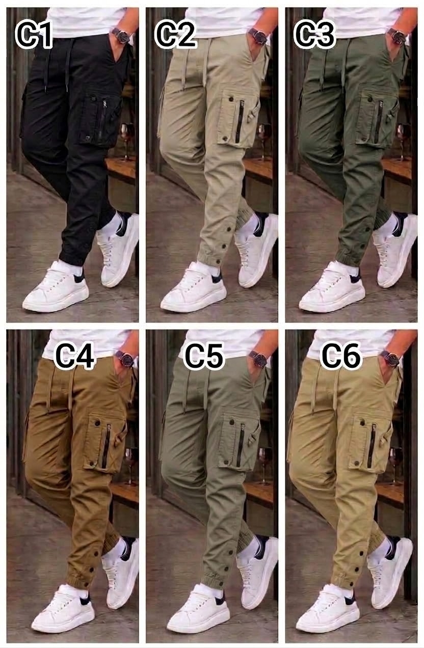 Pantalón Cargo Gabardina Importado - Imagen 2