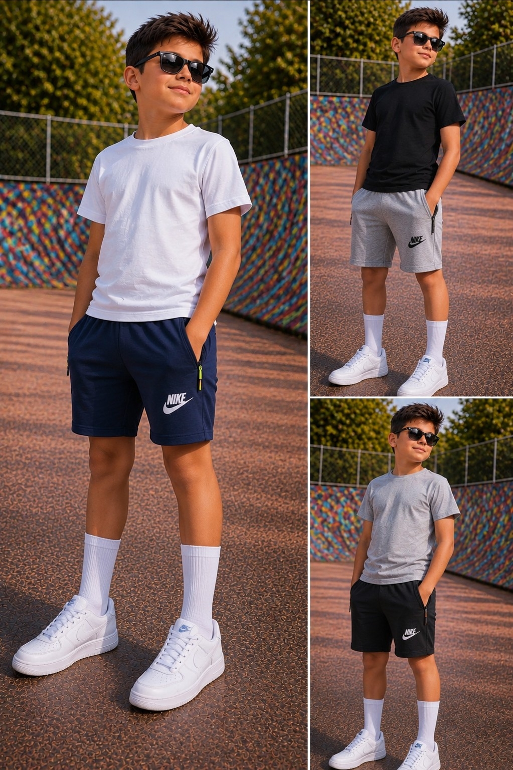 Shorts Deportivo  Niños ( N ) - Imagen 3