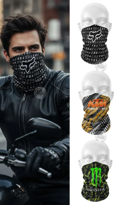 Cuellos Térmicos Estampados Ideal Moto