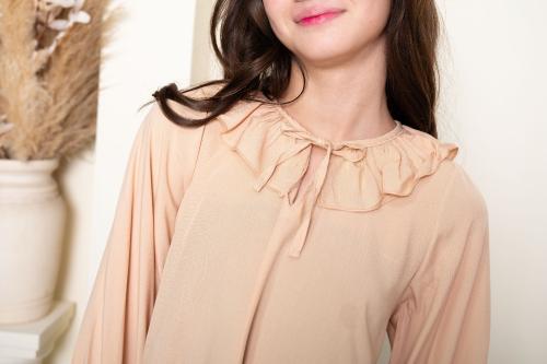 Camisola Eleonor Poplin C/blonda - Miniatura 2