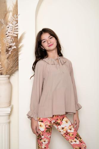 Camisola Eleonor Poplin C/blonda - Miniatura 3