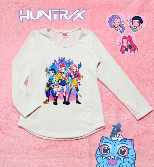 Camiseta Modal Huntrix Kpop