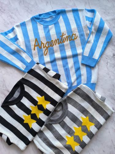 Sweater Rayado Estrellas - Miniatura 7