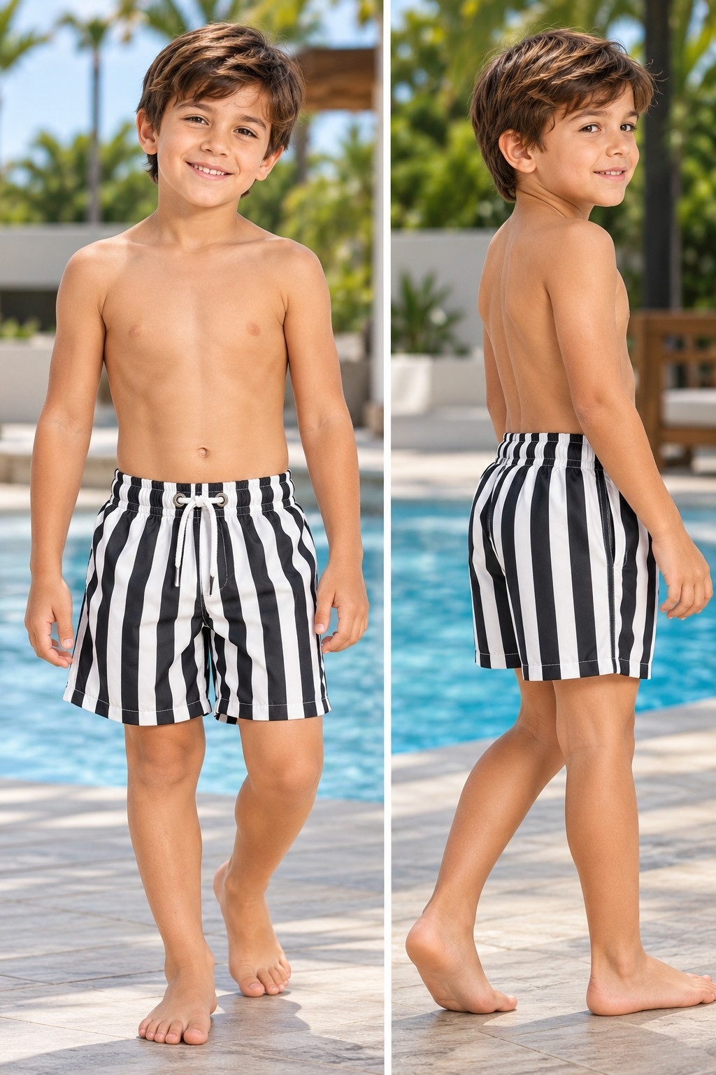 Shorts Baño Niños con Suspensor ( N ) - Imagen 4