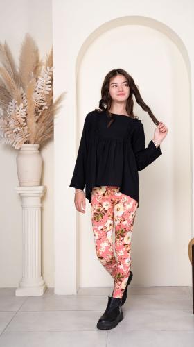 Camisola Clara C/doble Voladito - Miniatura 4