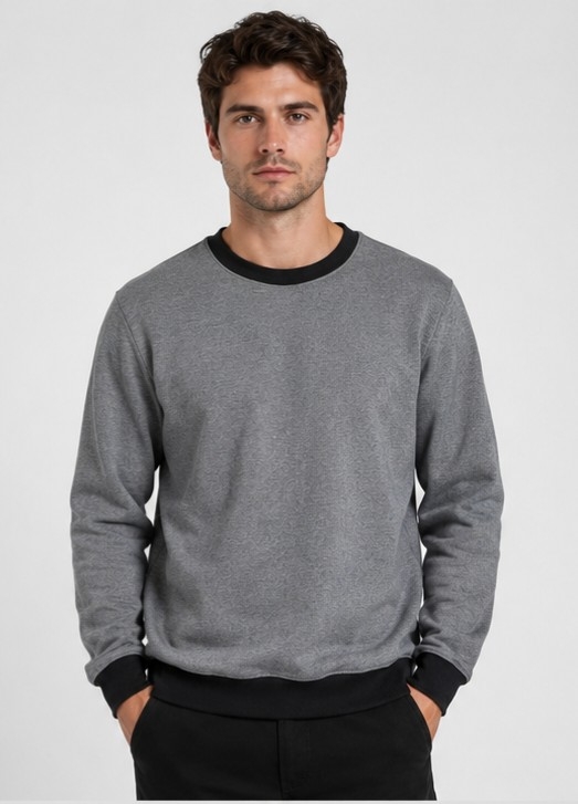 Buzo Frisa Hombre Liso - Imagen 2