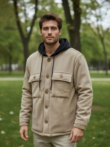 Camisaco de Corderoy con Piel - Miniatura 5
