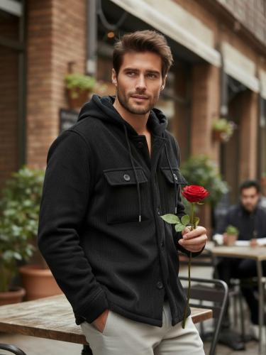 Camisaco de Corderoy con Piel - Miniatura 3
