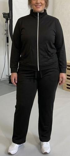 Conjunto de Darlon Rib Frizado con Bolsillo del 5 al 10 Campera + Pantalon Recto - Miniatura 5