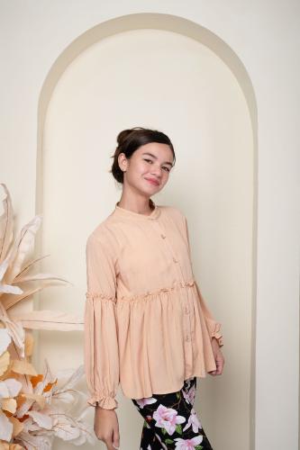 Camisa Dora Poplin C/fruncido - Miniatura 6
