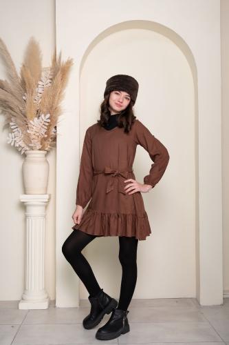 Vestido Jade  Rayon  Twill C/lazo