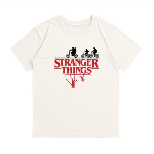 Unisex - Remera Ovsize Stranger Things Bicileta - Miniatura 2