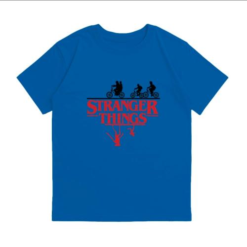 Unisex - Remera Ovsize Stranger Things Bicileta - Miniatura 4