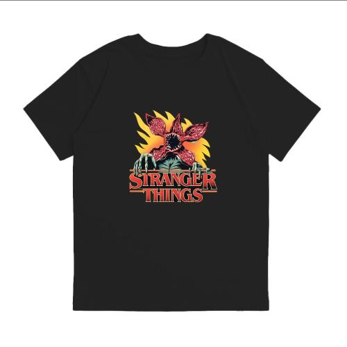 Unisex - Remera Ovsize Stranger Things Demogorgon