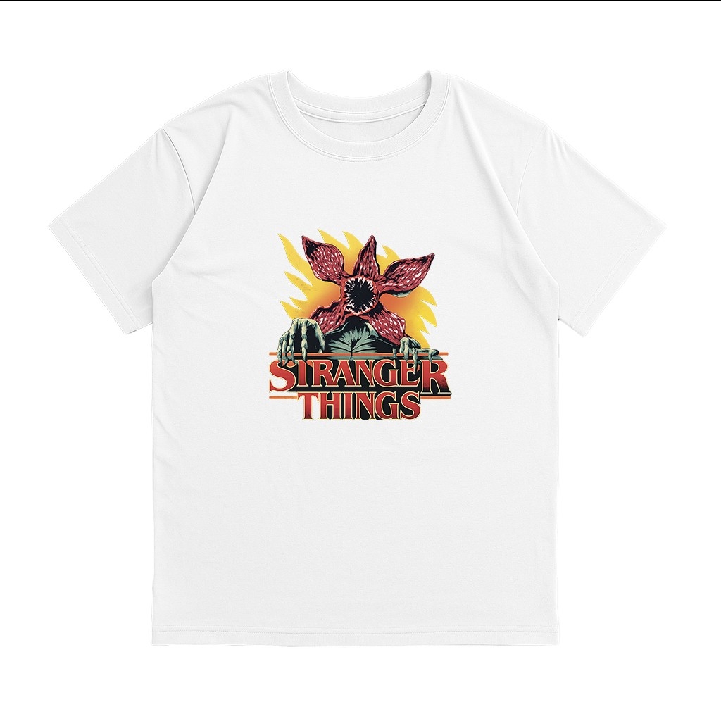 Unisex - Remera Ovsize Stranger Things Demogorgon - Imagen 2