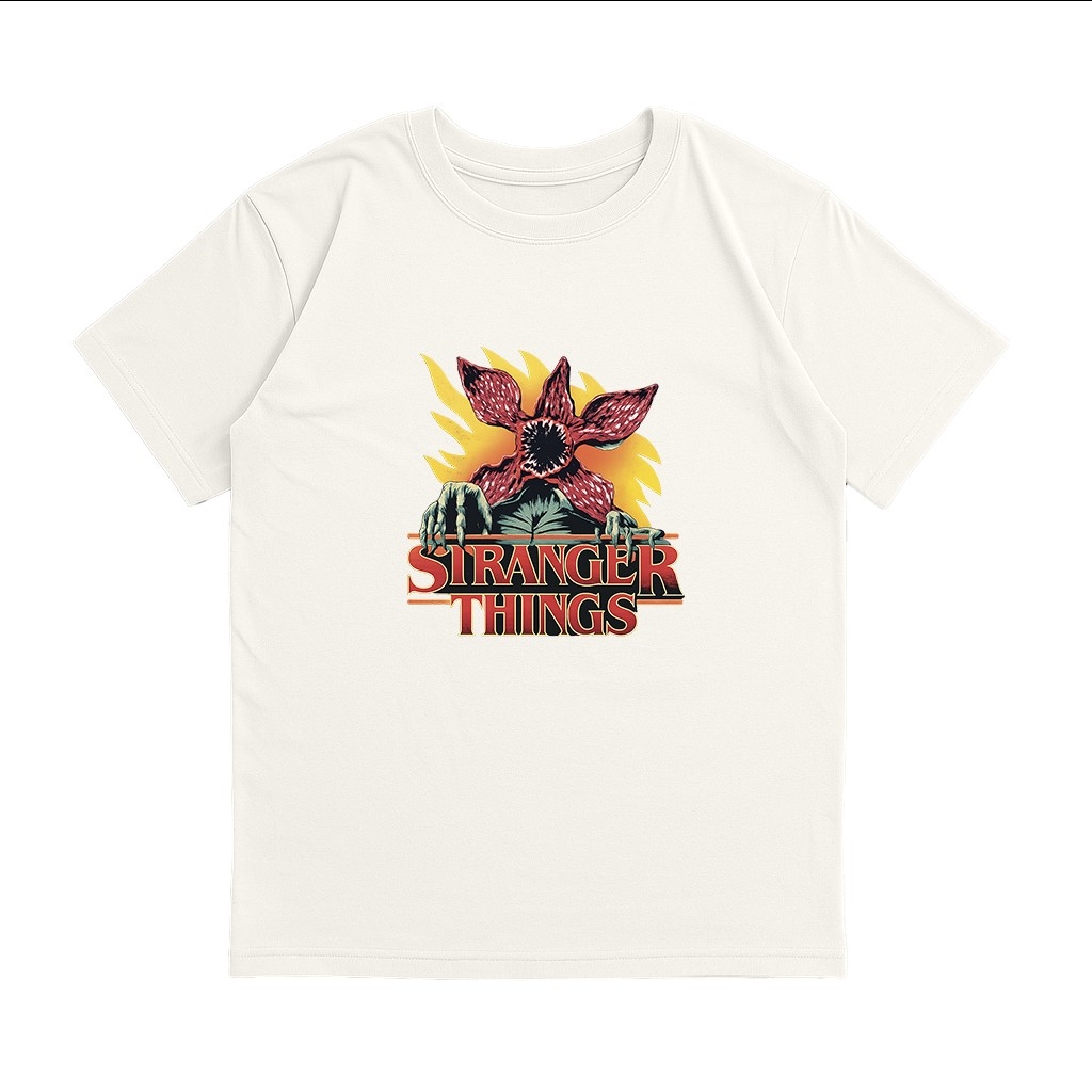 Unisex - Remera Ovsize Stranger Things Demogorgon - Imagen 4