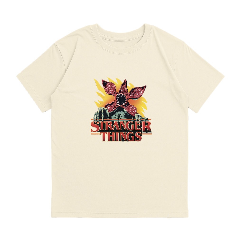 Unisex - Remera Ovsize Stranger Things Demogorgon - Imagen 5